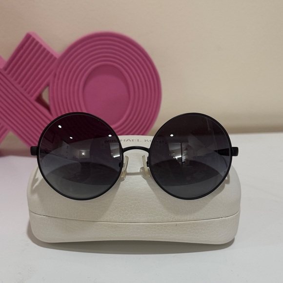 Michael Kors Accessories - ON HOLD FOR DAEKA Black Round MK Sunglasses